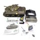 thumbnail image 5 of Carro de control remoto Tanques RC 1/16, juguetes de tanque del ejército para niños, vehículos de Control remoto, versión profesional con sonido, humo, juguetes militares RC para niños y niñas Eccomum Carro de control remoto, 5 of 7