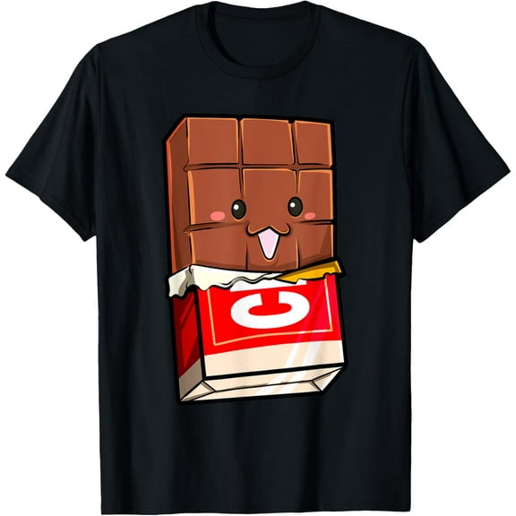 Kawaii Chocolate Bar Cute Smores Halloween Group Costume T-Shirt
