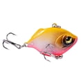 thumbnail image 6 of Ettsollp 4.5cm Plastic Simulation Fish Bait Hard Lure Fishing Tool with Treble Hooks-H, 6 of 8