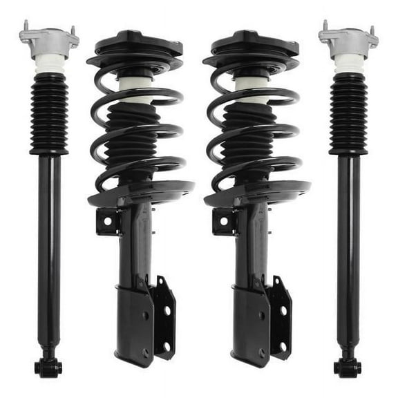 Front & Rear Complete Strut Assembly Shock Kit Compatible for 2008-2009 Mercedes-Benz C230, 2010-2014 Mercedes-Benz C250, 2008-2011 Mercedes-Benz C Mercedes-Benz C350