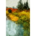 thumbnail image 3 of Theodosiu, Matina 17x24 Black Modern Framed Museum Art Print Titled - Bronze Horizon II, 3 of 5