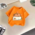 thumbnail image 4 of Huanglei Été Garçons Filles Col Rond Imprimé Animal Dessin Animé T-Shirt Décontracté Manches Courtes Tee Tops, 4 of 4