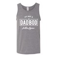 thumbnail image 2 of Wild Bobby,It's Not A Dad BOD It's A Father Figure Funny Husband Boyfriend Gift, Father's Day, Men Graphic Tank Top, Heather Grey, Large, 2 of 3