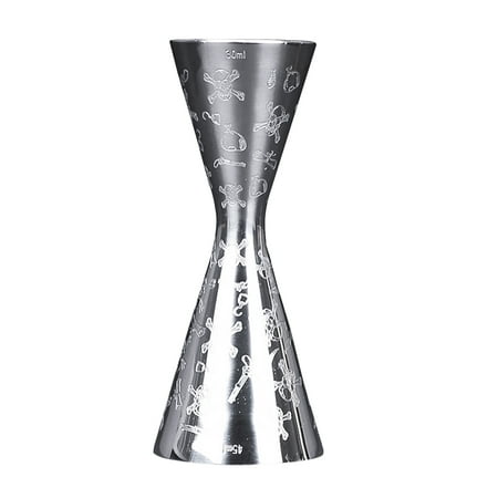 

30ml 45ml Cocktail Home Bar Easy Clean Cone Jigger Stainless Steel Measuring Cup