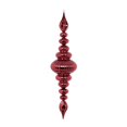 thumbnail image 1 of Vickerman M183819 41 in. Wine Shiny Finial Ornament, 1 of 1