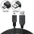thumbnail image 3 of Cable de carga y sincronización de datos USB NTQinParts para escáner de documentos Brother ImageCenter ADS-1500W, ADS-1000W, ADS1500W y ADS1000W, 3 of 3