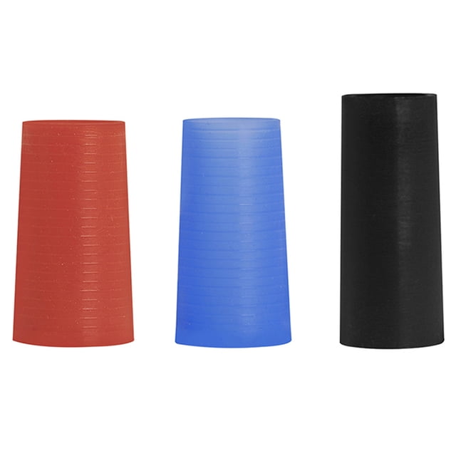 3Pcs Sax Replacement Part Saxophone Curved Neck Silicone Cover Universal Replacement for Cork Pieces