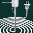 thumbnail image 4 of Dreparja Holiday Deals A Powerful 1800 Watt Fast Drying And Low-noise Hair Dryer With A Negative Hair Dryer With A 3-speed Range With 1 Supply And Collection Nozzle, 4 of 7