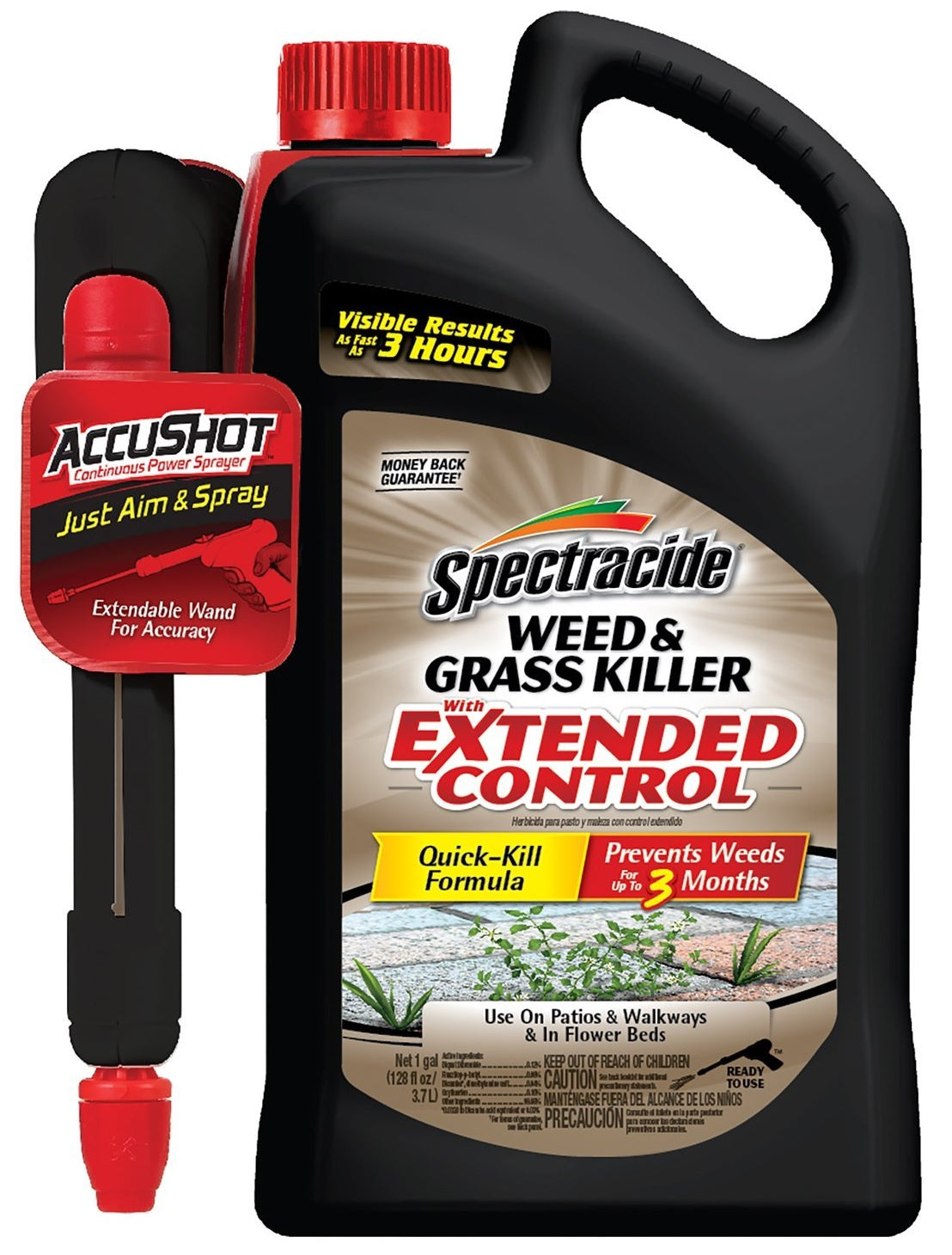 Spectracide HG96462 Weed & Grass Killer with Extended Control AccuShot