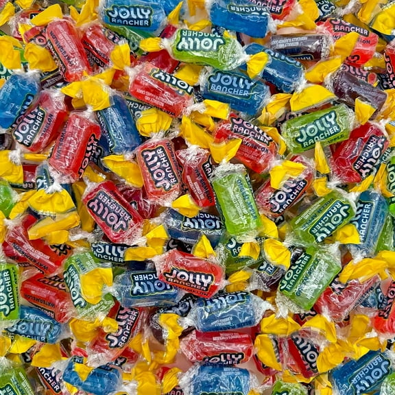 Jolly Rancher Hard Candy, Assorted Fruit Flavors (2 Pound Bag - Approx. 150 Count)