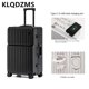 thumbnail image 4 of KLQDZMS-maleta con carga USB de 20, 24 y 26 pulgadas, caja de embarque con apertura frontal, cubierta de carrito multifuncional, equipaje de cabina con marco de aluminio, 4 of 4