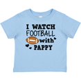 thumbnail image 3 of Inktastic I Watch Football with My Pappy Boys Baby T-Shirt, 3 of 5