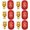 Fiscal, variant on Handmade Golden Turtle Feng Shui Amulet, Chinese Lucky Charm 2026 Edition, Talisman with Leather Sleeve