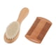 thumbnail image 5 of Juego de cepillo y peine para el cabello de bebé ANGGREK cepillo de pelo natural, 5 of 8