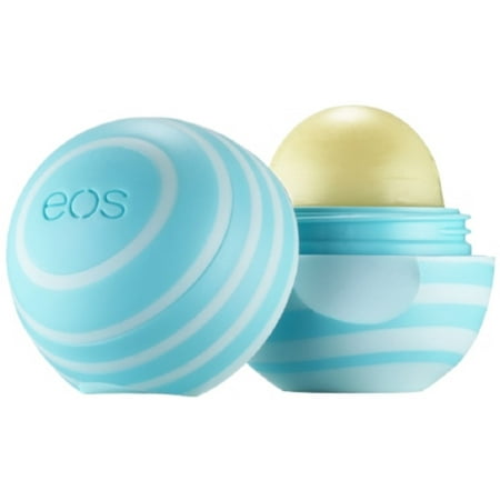 EOS Visibly Soft Lip Balm Sphere, Vanilla Mint 0.25 oz (Pack of 6)