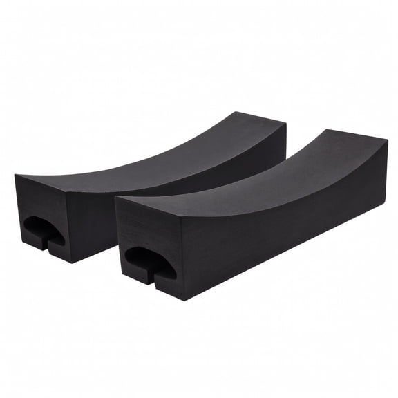 Abbraccia 2 Pack Canoe Kayak Paddleboard Foam Carrier Blocks Rounded Top Anti Slip Protective Roof Pads for Universal Fit