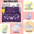 thumbnail image 4 of Yibo Happy 60th Birthday Gift Blanket for Women 1962 Ladies Sister 60 Year Old Birthday Bed Blankets Gift to Wife Friends Her, 4 of 6