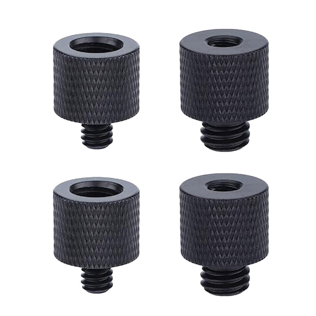 Camera Tripod Screw Adapter, Aluminum Alloy with High Hardness, Corrosion Resistance, Lightweight and Non-Slip Thread Design for Easy One-Handed Use, 3/8" to 1/4", 1/4" to 3/8",