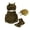 Army Green, variant on RUINIXCW Baby Halloween Animal Costume Sleeveless Romper Cartoon Hat Socks