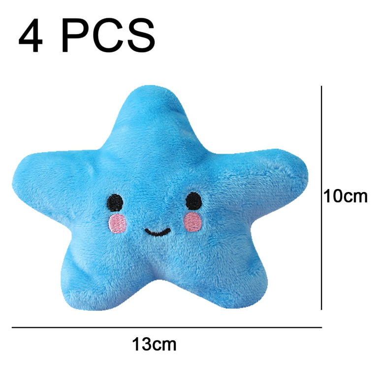 MTERSN Cute Squeaky Dog Toys : Blue Game Controller Plush Dog Toy and Funny  Puppy Chew Toys with Full Crinkle Paper - Cool Dog Birthday Toys for