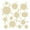 Beige, variant on Wall Decor Plus More WDPM1757 Fun Mud Art Room School Splatter and Splotches Wall Vinyl Sticker Dots Decal, 5-Inch-1.75-Inch, Storm Gray, 13-Piece