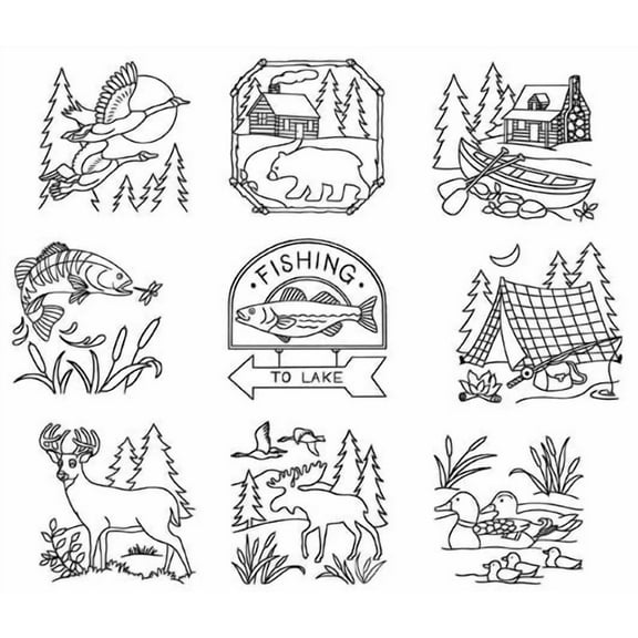 Aunt Martha's #3999 Northwoods Lodge