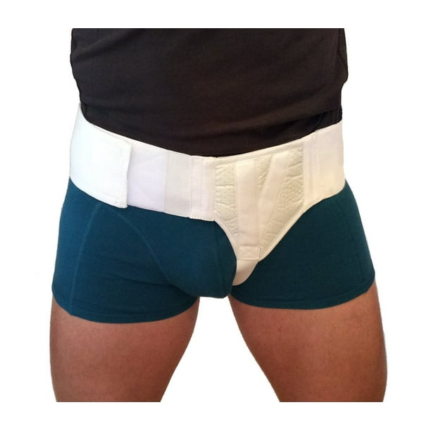 FlexaMed Left Side Inguinal Hernia Support Truss Belt with Compression
