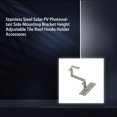 thumbnail image 2 of Speravity Soporte Panel solar fotovoltaico Accesorios Montaje Ganchos de acero inoxidable Soporte Altura ajustable Percha Cocina Oficina Artesanía, 2 of 6