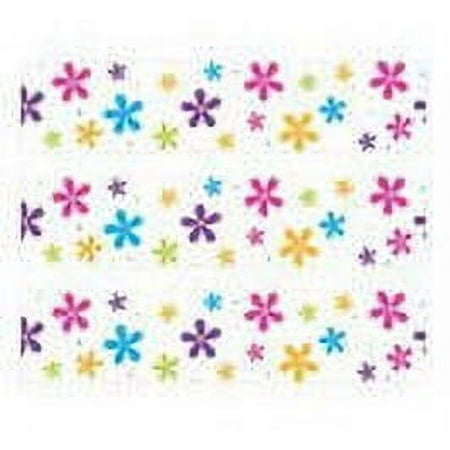 Multi Color Daisy Edible Photo Image Cake Border Decoration