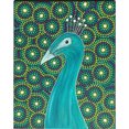 thumbnail image 1 of Cuadros Decorativos 5D DIY pavo real verde completo redondo taladro diamante pintura Kit mosaico arte artesanía Sywqhk Nuevos Originales, 1 of 9
