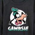 thumbnail image 3 of Mickey & Friends - Goofy Gawrsh - Women's Lightweight French Terry Long Sleeve Shirt, 3 of 5