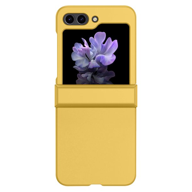 Funda ultrafina para teléfono móvil de color sólido para Samsung Galaxy Z Flip 5