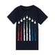 thumbnail image 1 of Family Boys 4th of July Shirt Kids Patriotic Dinosaur American Flag USA Shirts Tshirts Clothing, 1 of 5