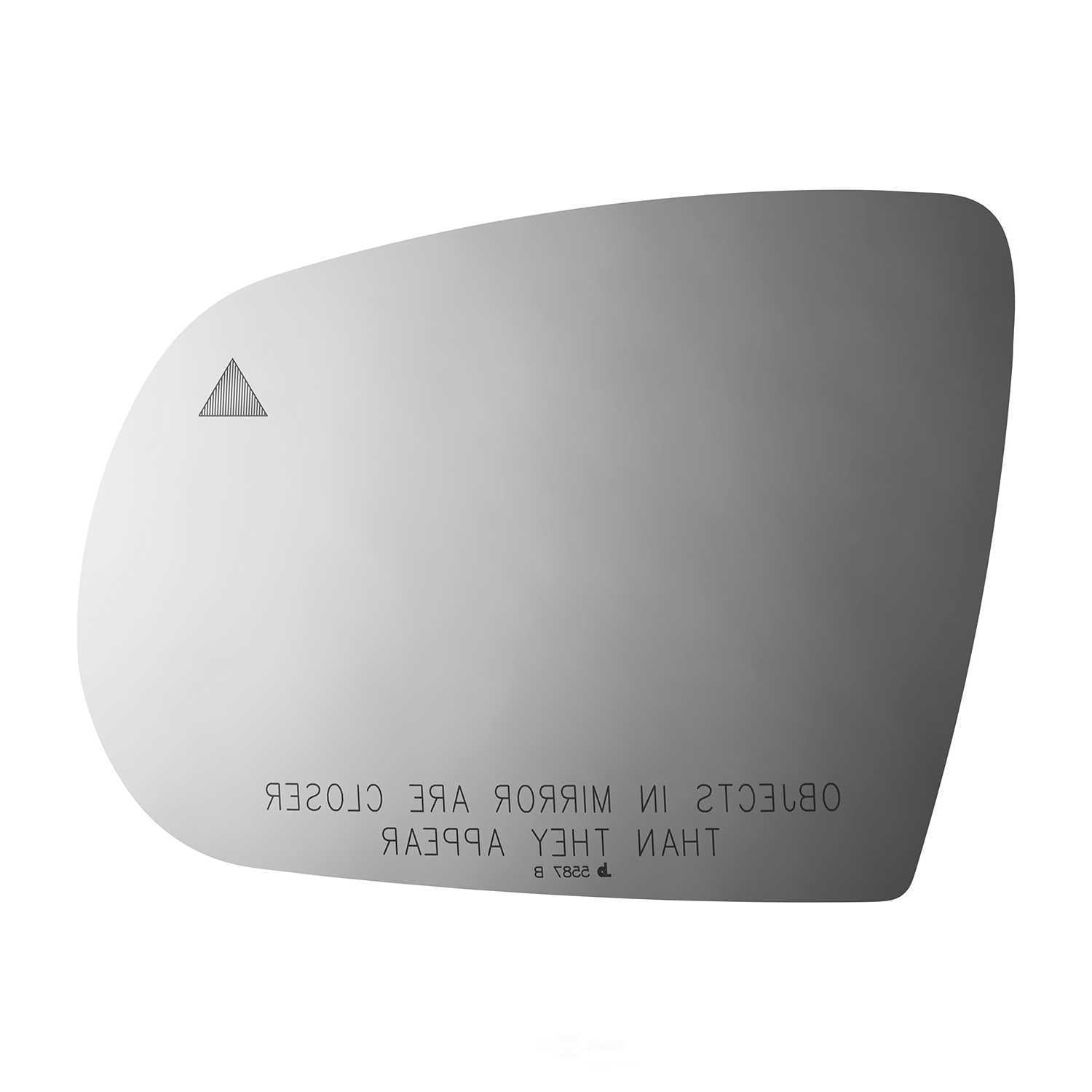 Burco Side View Mirror Replacement Glass - Clear Glass - 5587B