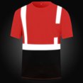thumbnail image 6 of High Visibility T-Shirts Reflective Strips and Pocket Tee Tops Hi Vis Short Sleeve Work Shirts with Front Pocket for Men/Women, 6 of 6