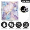 thumbnail image 5 of Yayeee Magnetic Dishwasher Cover for The Front Decoration Home Kitchen Machine Sticker Protector, Purple Marble Pattern, 5 of 6