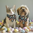 thumbnail image 2 of Dog Bandana 2 Pack,Black Princess Castle Pattern Bandanas for Dogs,Cat Bandana,Small/ Large Dog Bandana 2 Size,Dog Bandanas, 2 of 6