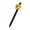 Black, variant on Purple Deformable Flower Gel Pen, Retractable, 0.5mm Black Ink, Elegant Desk Decoration for Women