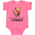thumbnail image 3 of Inktastic Beware of My Cuteness Cute Red Panda Boys or Girls Baby Bodysuit, 3 of 5