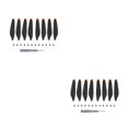 thumbnail image 1 of Injueey 8 piezas Wing Dual Airfoils Small Compact Airfoil Minimalist rendimiento Reemplazo para Mini 3 Rubicelle rubicelle 2piezas, 1 of 6