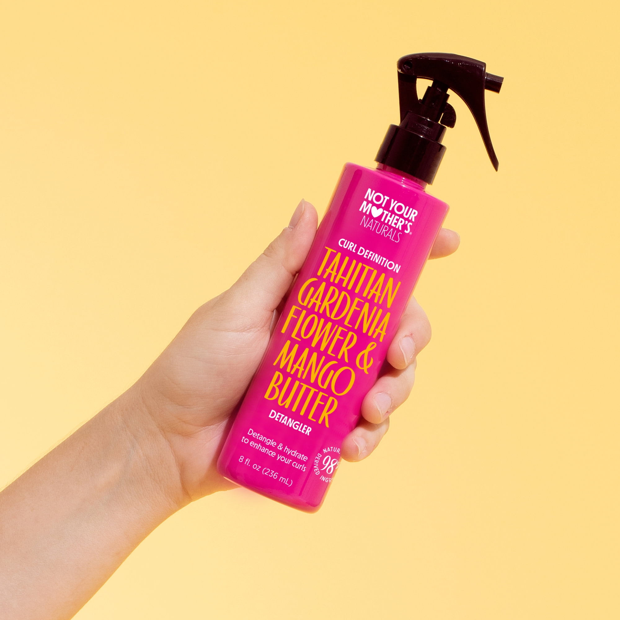Not Your Mother's Naturals Tahitian Gardenia & Mango Butter Curl Definition Hair Detangler, 8 fl oz