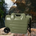 thumbnail image 6 of figatia Camping Water Bottle Multi Purpose Wheels Water Tank for Car Driving Outdoor Green, 6 of 8