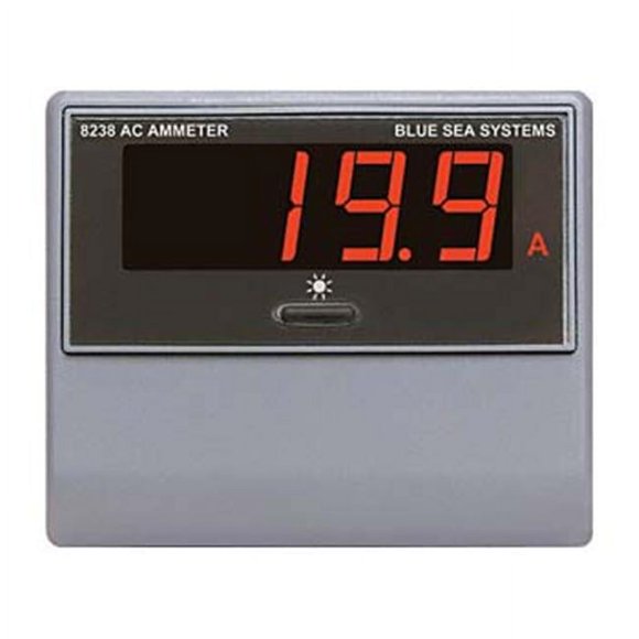 Blue Sea Système 8238 2.90 & quot; W Ampèremètre Numérique AC