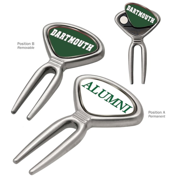 Dartmouth College Alumni Divot Tool DARTMOUTH WORD/ALUMNI