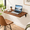 Walnut-24" x 14", variant on Floating Wall Desk 60" X 16" - 500 Lbs Heavy Duty Solid Pine