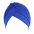 thumbnail image 2 of Langgg Bonnet Plissé Pré-Noué pour Femmes Turban de Soleil, 2 of 7