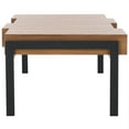 thumbnail image 5 of SAFAVIEH Alexander Modern Wood Coffee Table, Natural Brown/Black, 5 of 10