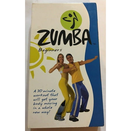 Zumba for Beginners 2002 VHS-TESTED-RARE VINTAGE COLLECTIBLE-SHIPS N 24