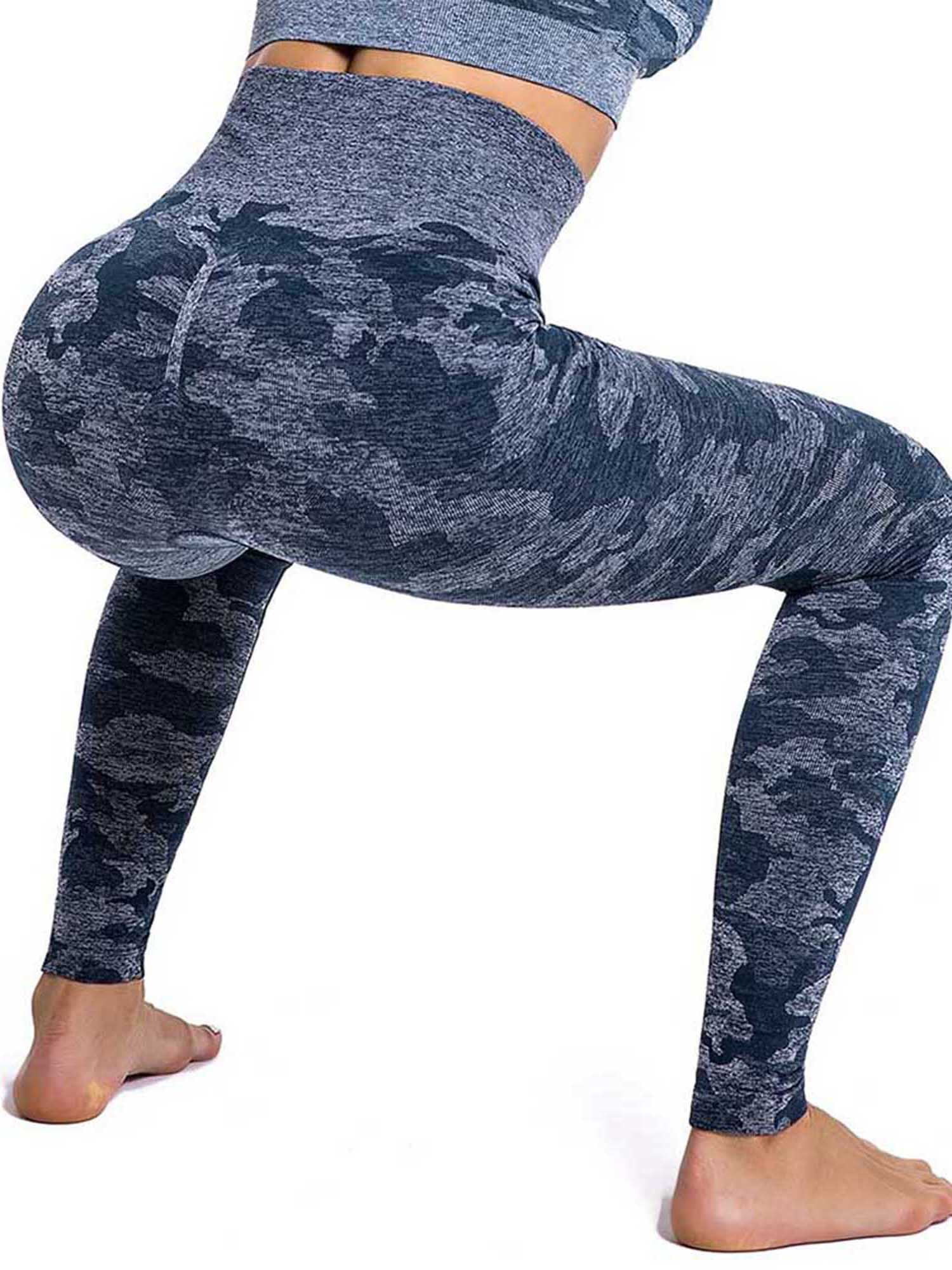  picotee Women's Camo Seamless Workout Leggings Gym Butt Lifting  Yoga Pants Compression High Waist TIK Tok Athletic Gray Camo Small :  Clothing, Shoes & Jewelry