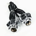 thumbnail image 4 of Astra Depot Chrome 1” Motorcycle Handlebar Controls Switches Kit for Harley Softail Sportster, 4 of 6